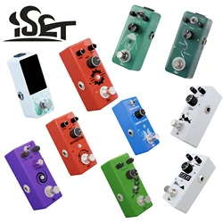 ISET Guitar Effect Pedal Noise Gate Delay Chorus Distortion Overdrive Flanger Fuzz Plexion Dist Tuner Pedal True Bypass