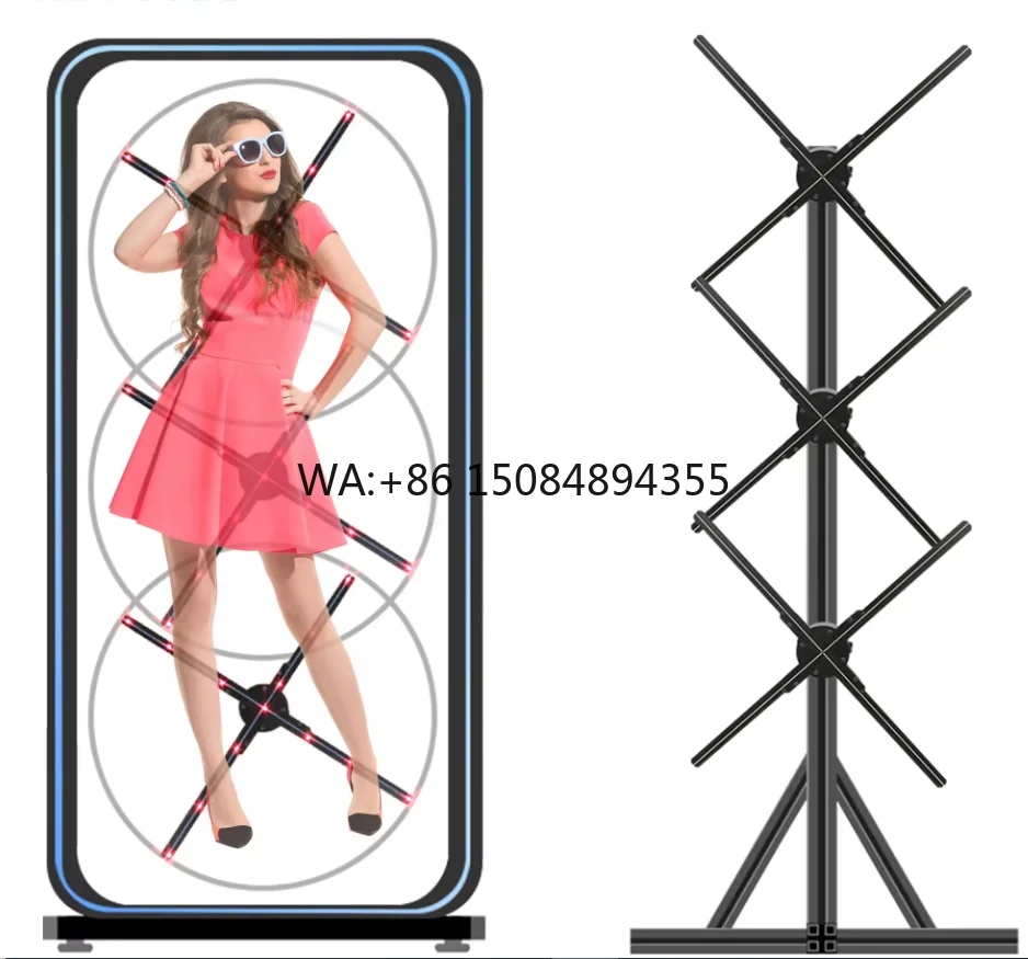 Hologram High-resolution Cloud Control Splicing Wifi Holographic Display Led Holograma 3D Hologram Fan