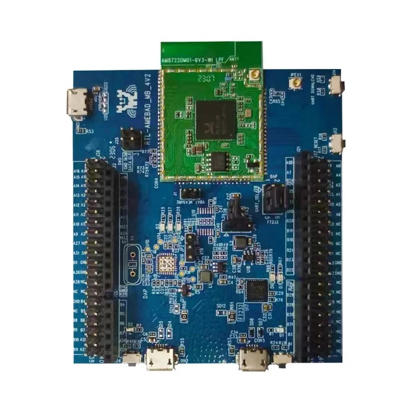 

RTL8722DM Макетная плата Модуль IoT Демонстрационная плата RTL8722DM Cortex Двухдиапазонный Wi-Fi Маломощная плата Bluetooth