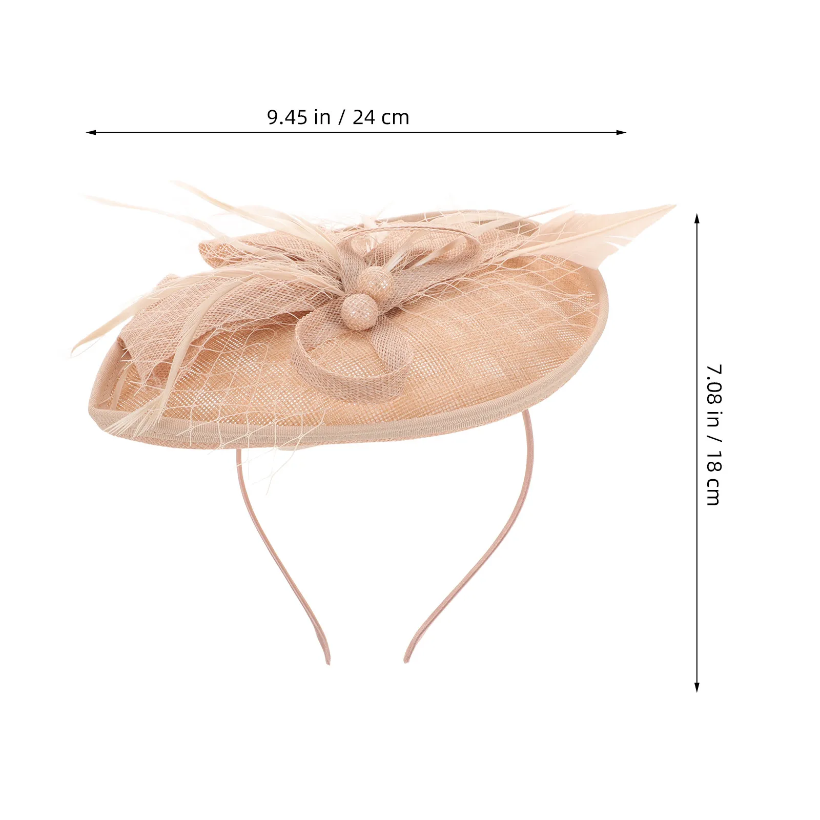 1Pcs Women Headdress Flower and Hair Band Fashionable Party Headwear for Wedding Events Festivals Photo Shoot Decoration