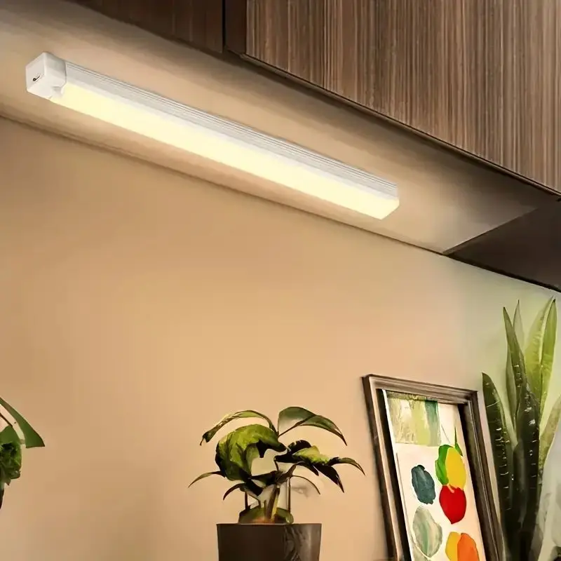 Human Body Sensing LED Light Strip Wireless Magnetic Wardrobe Light USB Charging for Wardrobes Cabinets Stairs Corridors