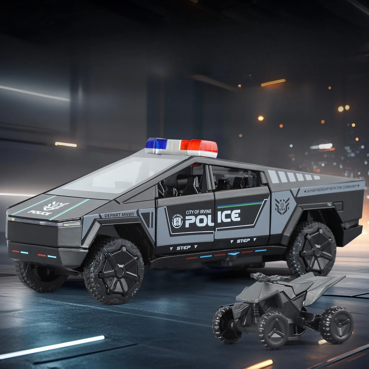 

1:32 пикапы, модель автомобиля из сплава, литая под давлением металлическая игрушка, внедорожники, модель автомобиля, имитация звука и света, подарок для детей