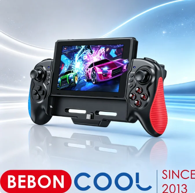 BEBONCOOL One-Piece Wired Handheld Game Controller for Nintendo Switch OLED/2 Gaming Accessory