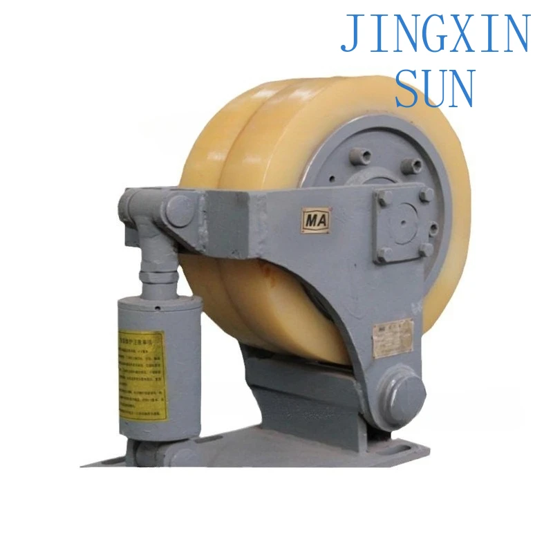 Mine roller can ear L35 can ear wear-resistant silent L42.5 cage roller can ear guide buffer device