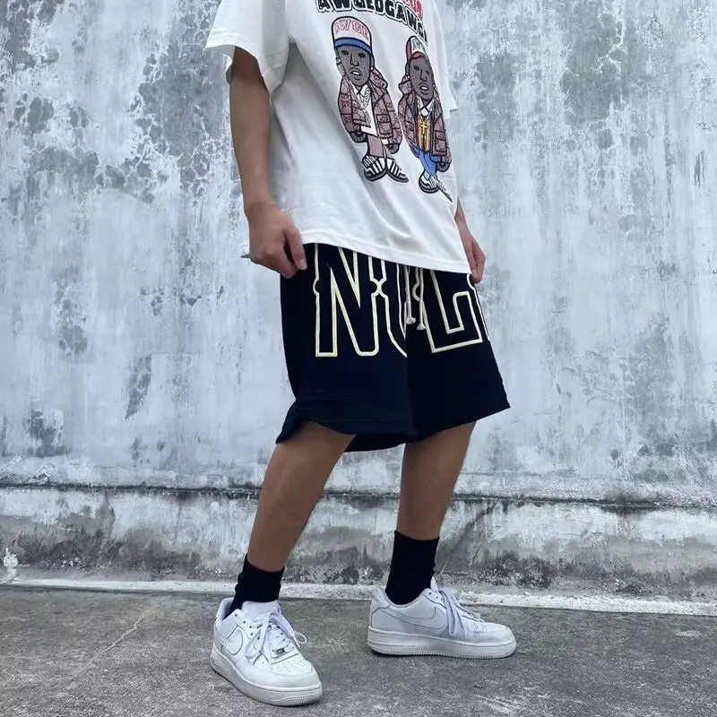 Cargo Shorts Men\'s fashion 2024 summer ins casual casual pants students trend port wind pants