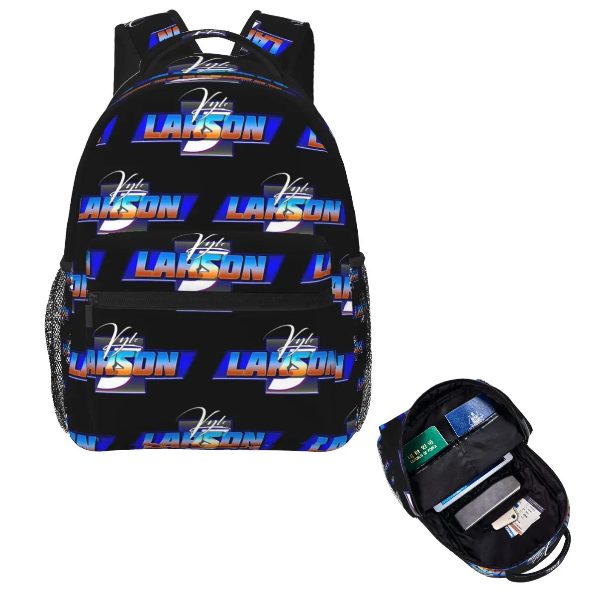 

Рюкзак Kyle Larson CHEVY 5, Лидер продаж, рюкзак большой емкости, детская сумка для книг, школьная сумка, сумки на плечо для мужчин и женщин