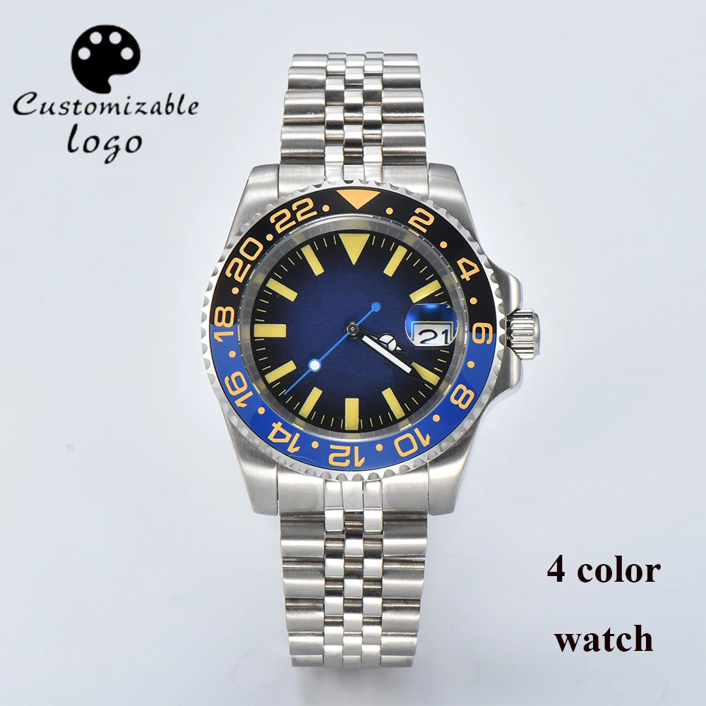 NH35 Watch multicolor style watches for men Automatic Movement Mechanical Watches Stainless Steel Sapphire Glass Case Mens watch