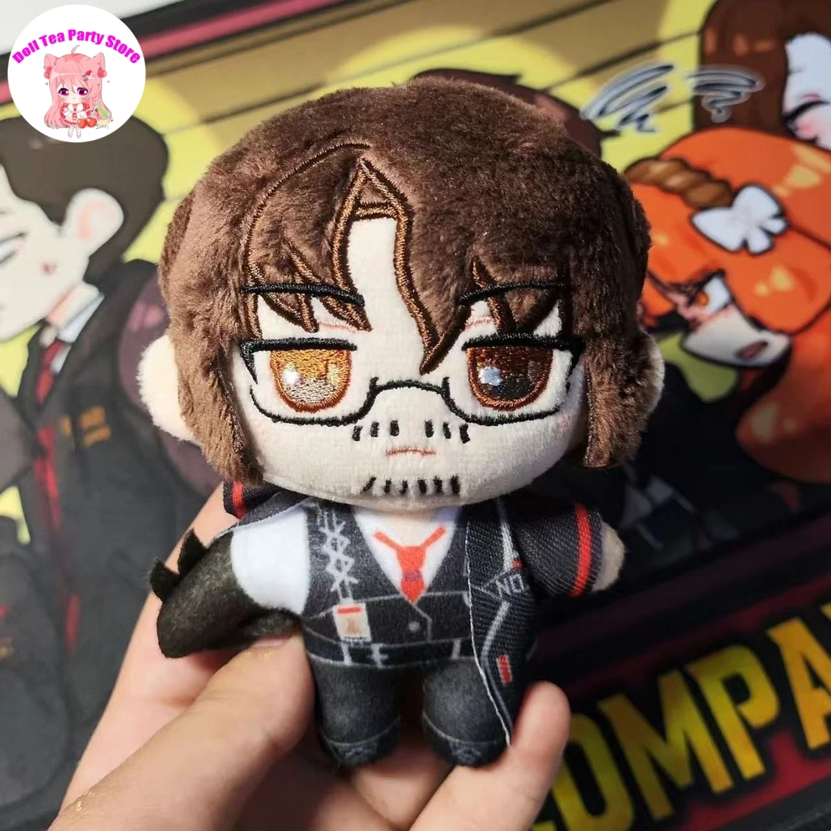 

Limbus Company Gregor Косплей Мягкая хлопковая кукла Nunu Body Kawaii Брелок Мини-игрушка Аниме Фигурки Рюкзак Подвеска Подарок 10 см