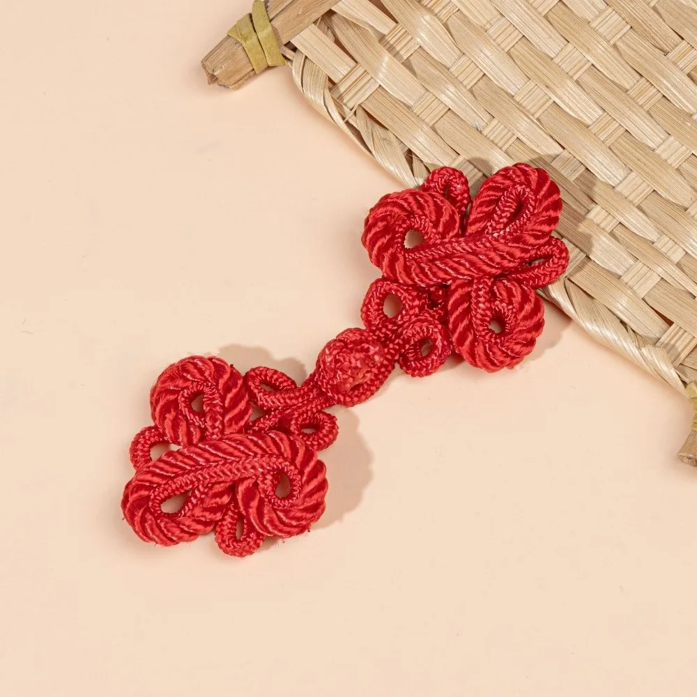 Chinese Style Clothing Buttons Tassel Needlework Chinese Knot Buttons DIY Sewing Button Plate Buckle Sewing Accessories