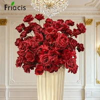40cm 60cm White Red Artificial Flower Ball Rose Wedding Table Centerpiece Ball Window Display Event Party Stage Road Lead Floral 3