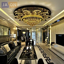 LED Modern Stainless Steel Crystal  LED Lamp.LED Light.Ceiling Lights.LED Ceiling Light.Ceiling Lamp For Foyer Bedroom