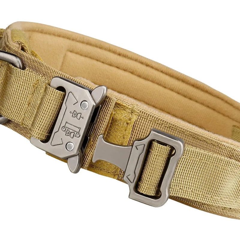 Pet Collar Anti-impact Elastic Traction Rope Outdoor Tactical Dog Collar Special Collar for Medium and Large Dogs view 5