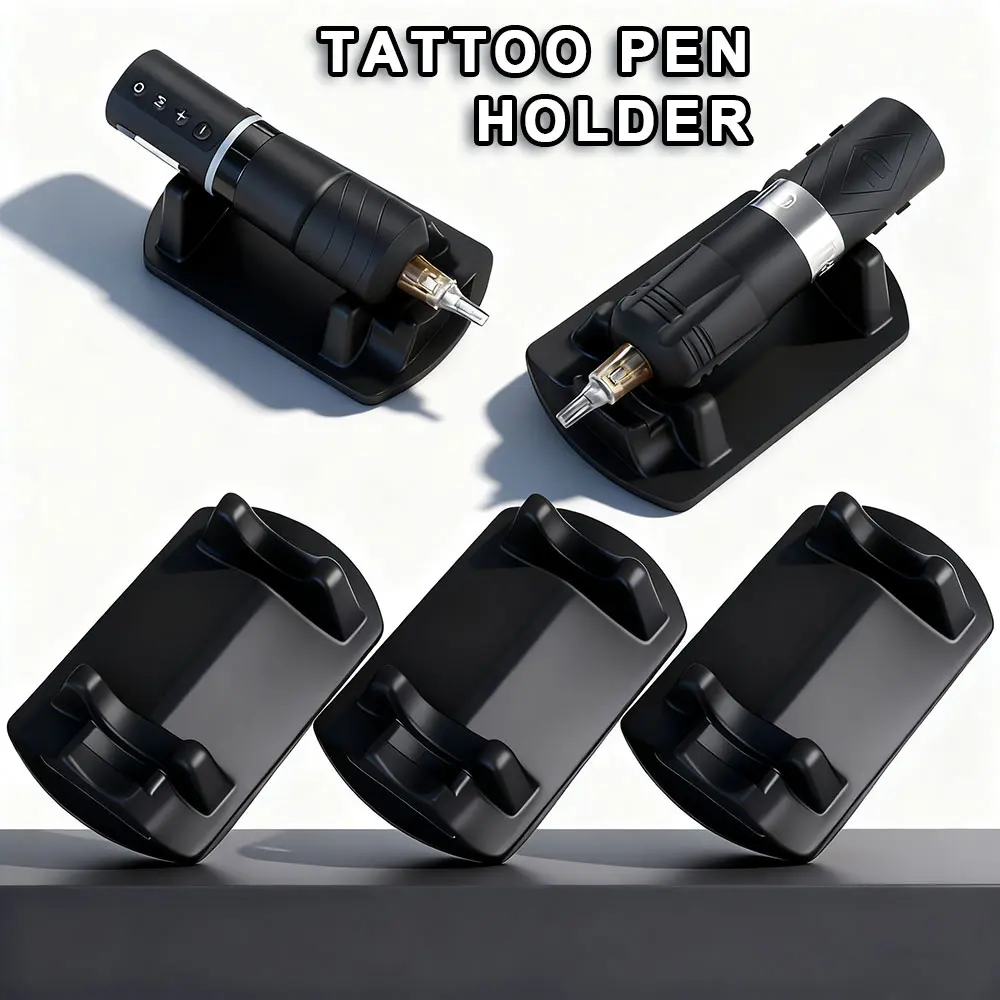1/2pcs Tattoo Machine Holder Stand Rack Organizer Display Bracket Anti-Slip Tray Support Frame for Body Arts Tattoo Accessories