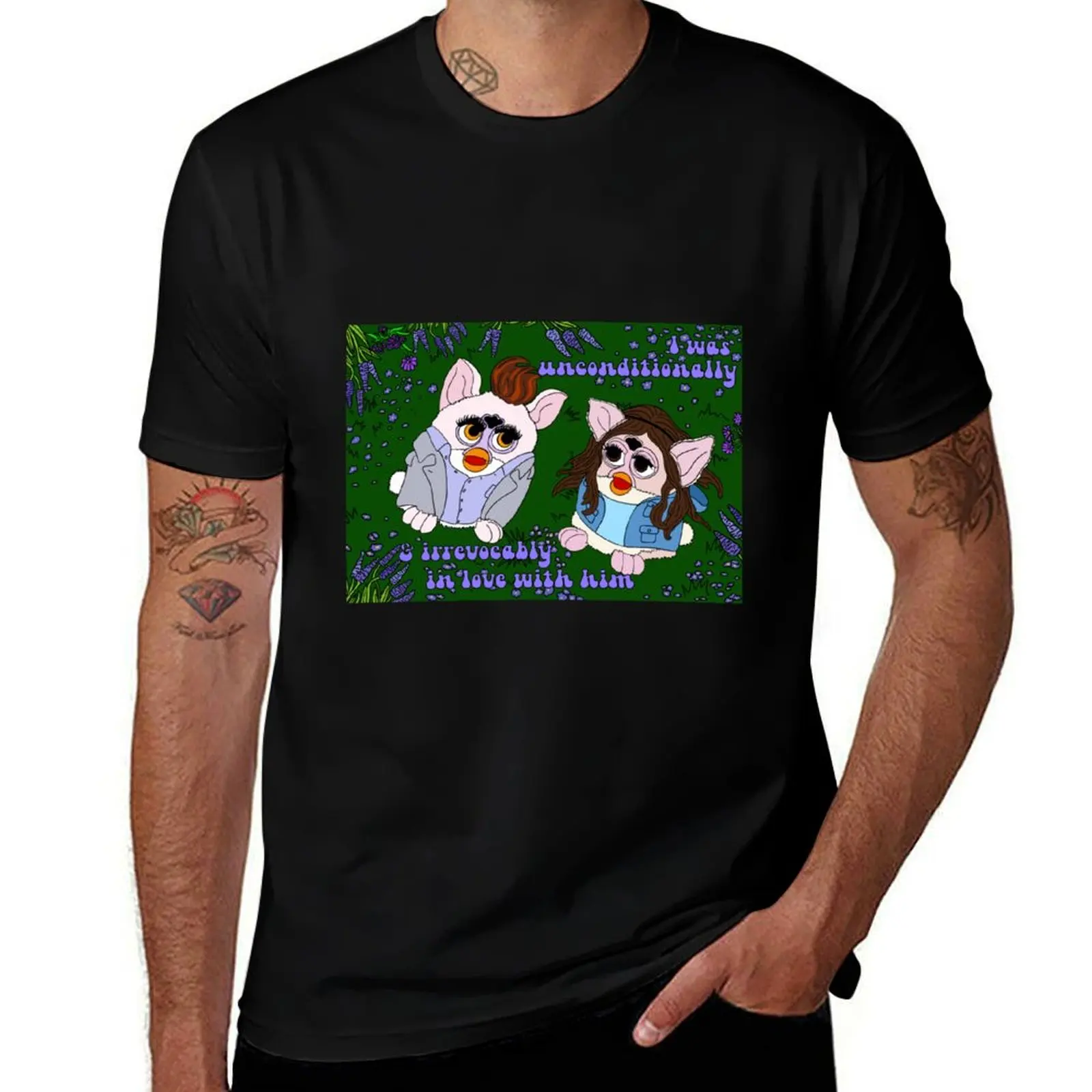 Twilight Furby Bella Swan & Edward Cullen in the meadow “I was unconditionally and irrevocably in love with him” (includ T-Shirt