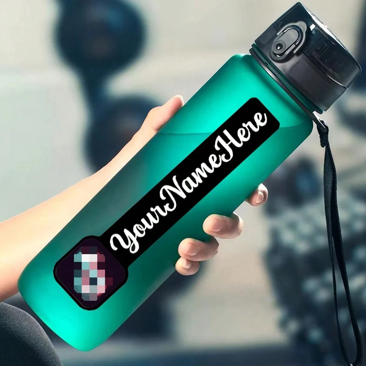 ملصقات موقع العنوان المخصص، اسم المستخدم، العلامة التجارية، ملصقات السيارات بشعار الوسائط الاجتماعية، شخصية لك! خيارات الخط/اللون/الشعار #4