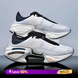 Marathon Carbon Plate Air Cushion Men Sports Running Shoes Breathable Lightweight Women's Comfortable Athletic Nonskid Sneakers
