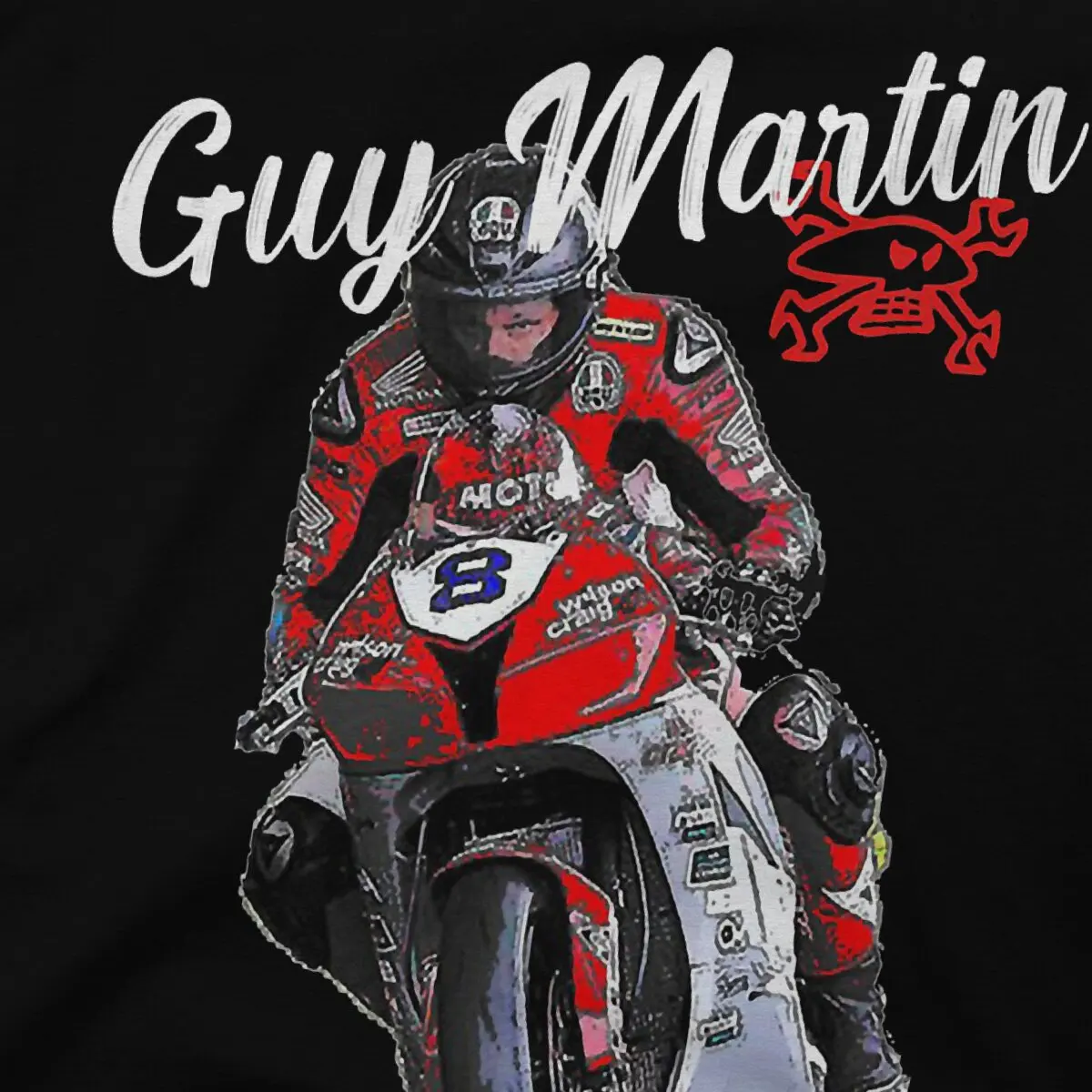 Mann Motorcycle Race Men\'s TShirt Guy Martin Tt Legend Distinctive T Shirt Graphic Sweatshirts New Trend