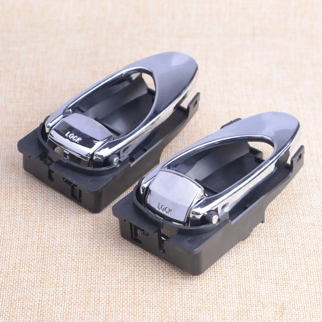 

2pcs Car Inside Left & Right Door Pull Handle Tool Fit For Daewoo Leganza 1997 1998 1999 2000 2001 2002
