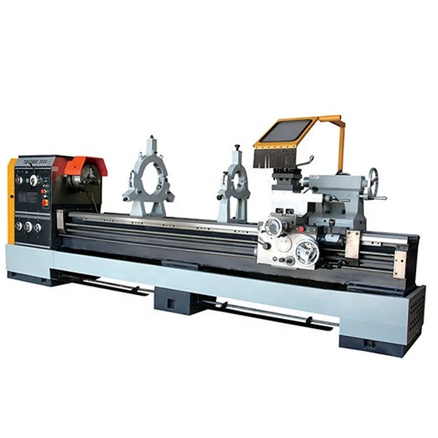 CQ6280C/3000 Torno Universal Para Metal Mesin Bubut Gap Bed Tor torno máquina de torno Manual