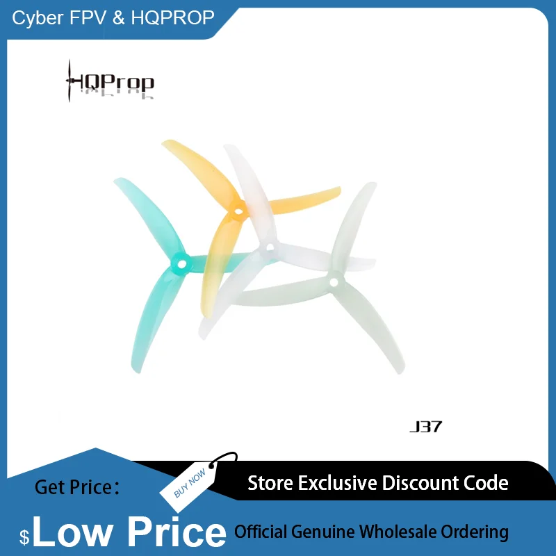 HQ HQProp Juicy Prop J37 (2CW+2CCW)-Poly Carbonate