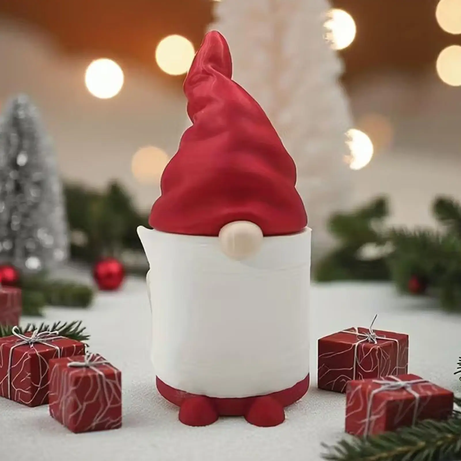 

Paper Towel Holder Space Saving Non Slip Desktop Gnome Paper Towel Holder for Kitchen Laundry Room Dorm Room Apartment Home