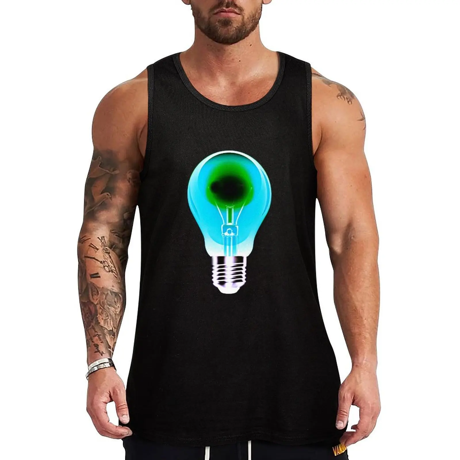 

Kenneth Crisologo Tank Top Vintage Print Tank Top Retro Graphic Sleeveless Tee