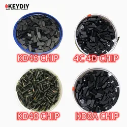 10pcs Chip KD transponder chip KD 4D ID4C ID46 KD4D KD46 KD48 KD8A 4C 4D 46 48 8A copy chip for KEYDIY KD-X2