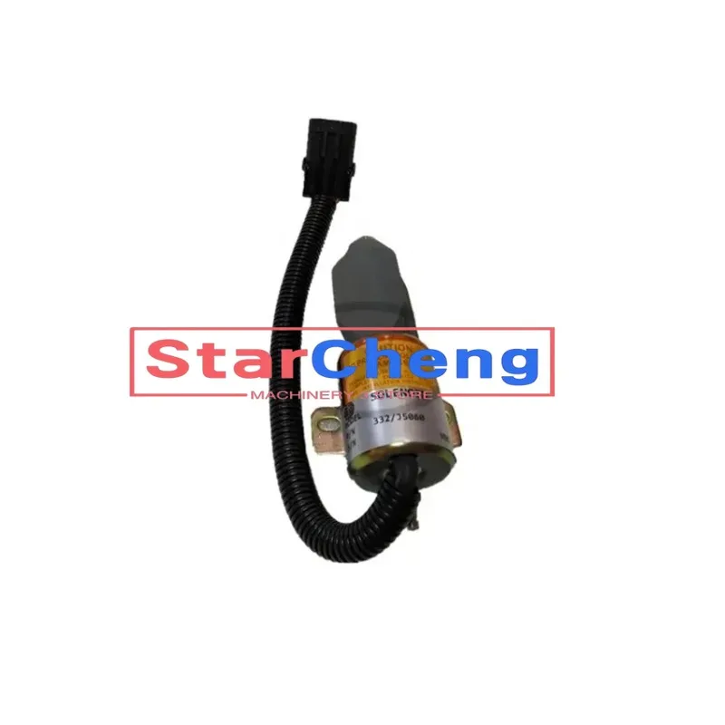 

Higher Quality for JCB JS130 JS160 Volvo 332/J5060 24V Fuel Shutoff Stop Solenoid Excavator Accessories