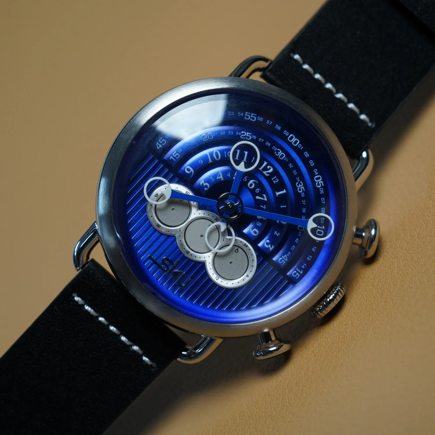 ساعة SKU Xeric Series للرجال على الإنترنت المشاهير الإلكترونية المد مضيئة كوارتز إبداعية للرجال