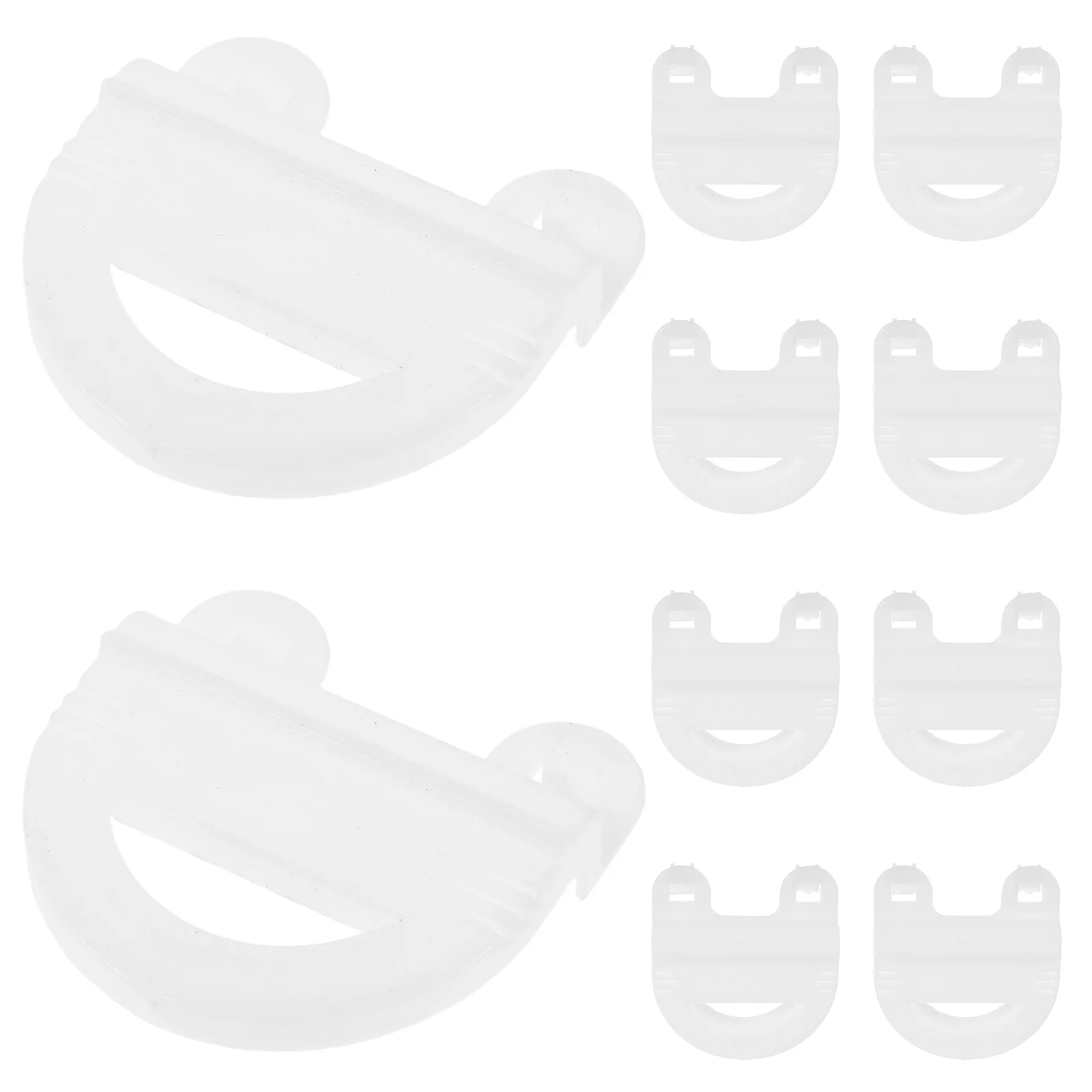 

10Pcs Small Pet Cage Clips Plastic Buckles for Rabbit Hamster Wire Cage Secure Locks Plastic Buckle Wire Crate Buckles