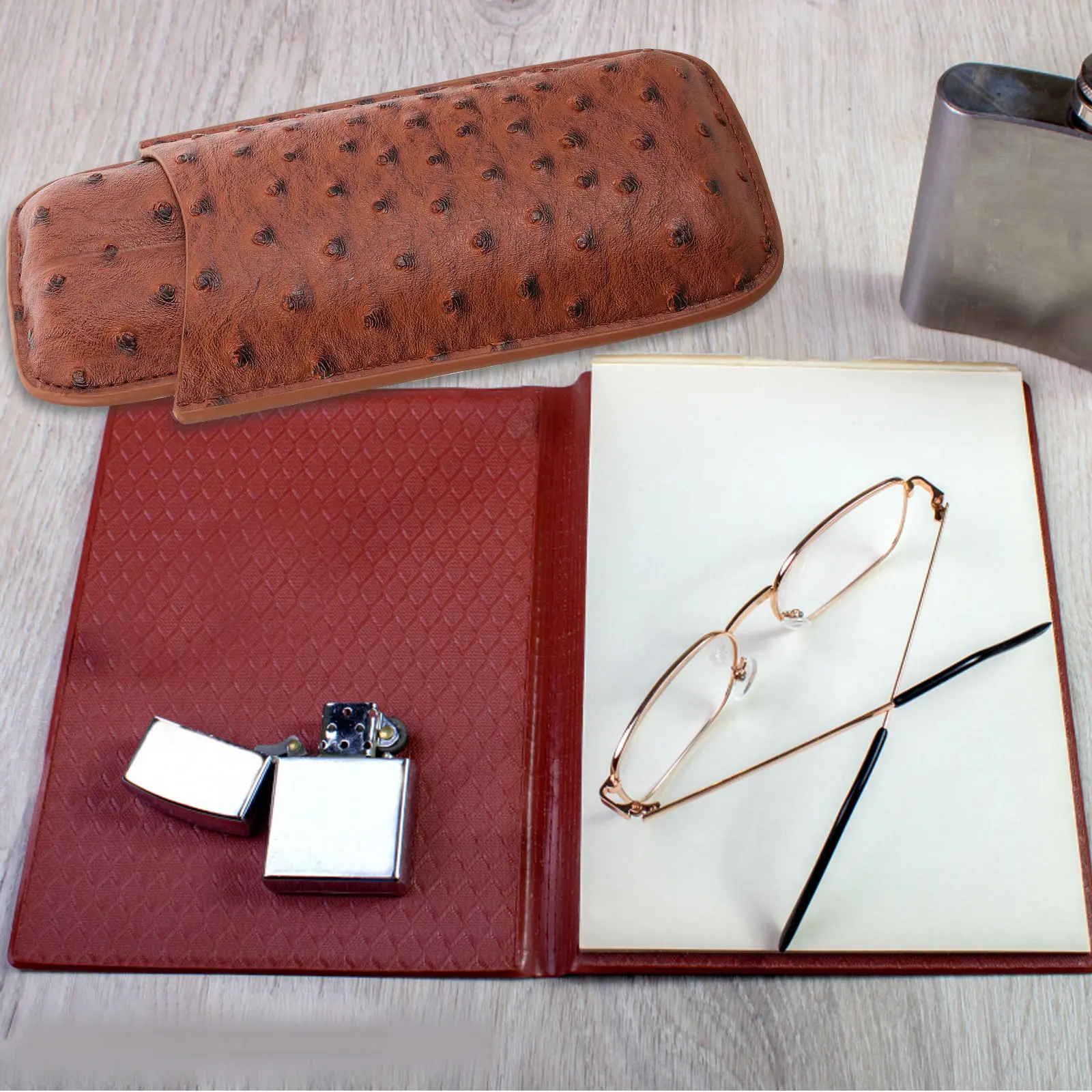 

Портативный тканевый чехол-сумка коричневого цвета для мужчин, дорожные аксессуары, металлический каркас