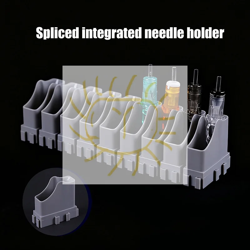 

Многослойный креативный дизайн, чашка с чернилами, держатель для картриджа для татуировки, ABS, татуировщик, настольные комбинации для хранения, стойка для доступа к татуировке