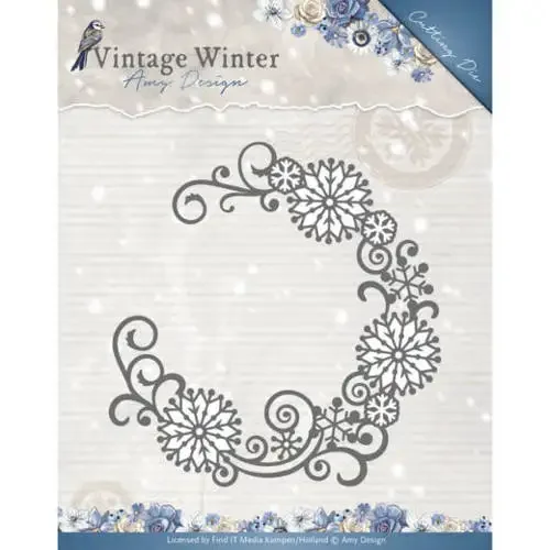 New Vintage winter house snowflake metal Cutting Dies Stencils DIY Scrapbooking Paper/photo Cards Embossing Dies