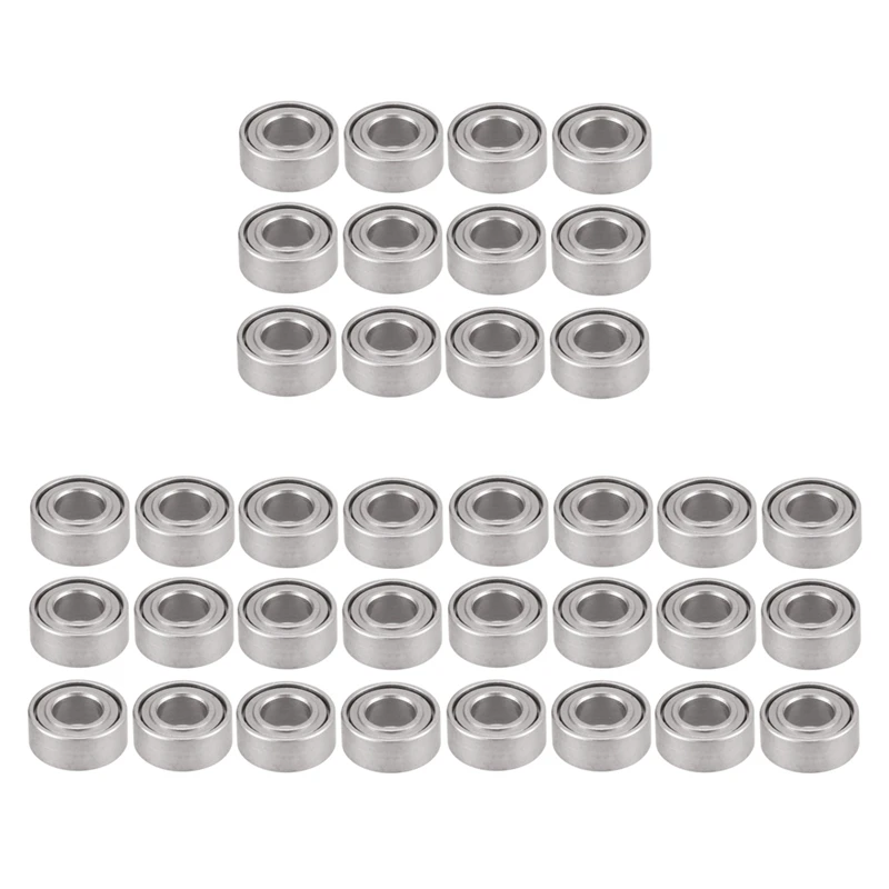 

Eco-Friendly-60PCS Steel Bearing 3X6x2mm For WPL C14 C24 C34 C44 MN D90 MN-90 MN99S RC Car Spare Parts Upgrade Accessories