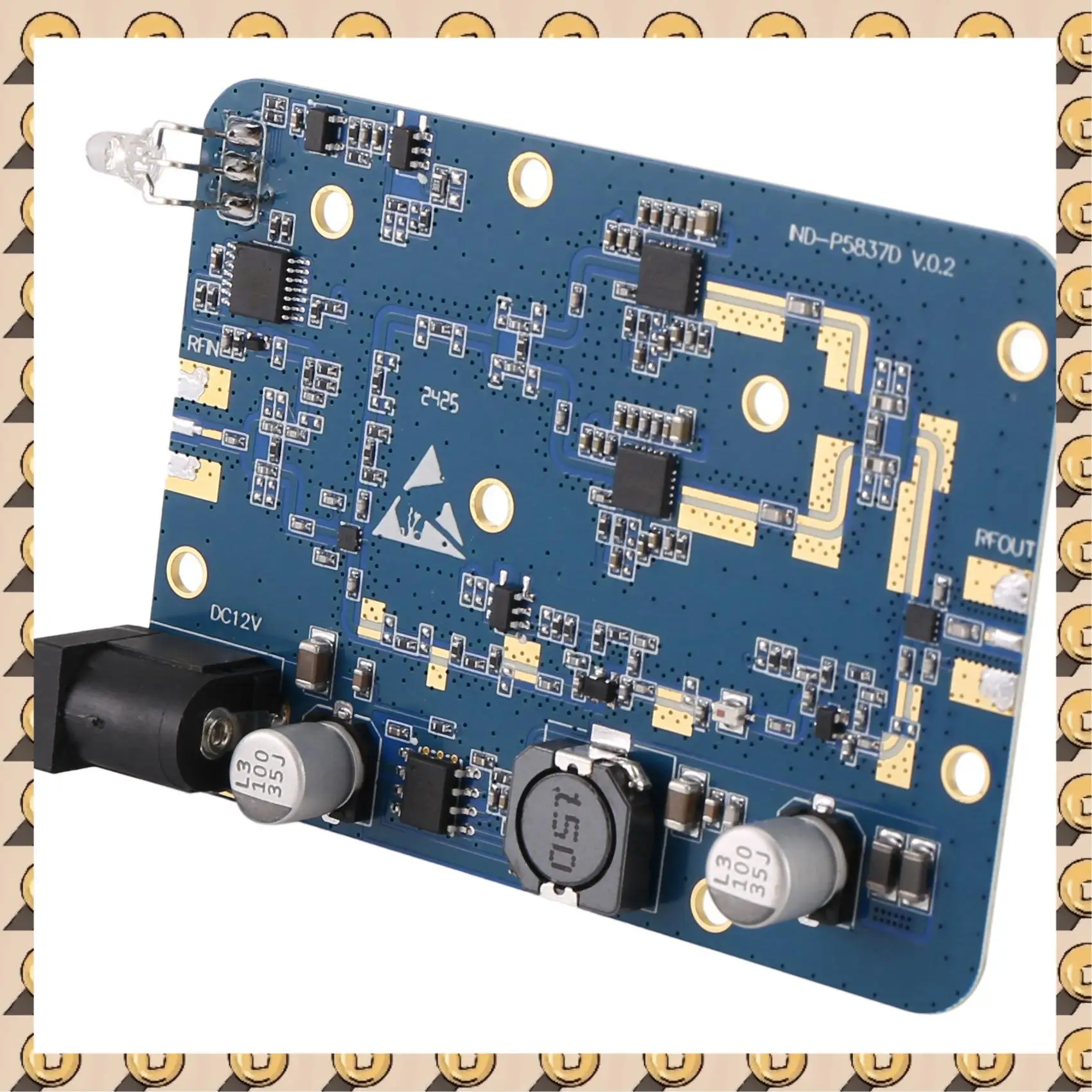 

A003 5.8Ghz 5W Wifi Wireless Broadband Amplifier Router Power Range Signal Booster Module