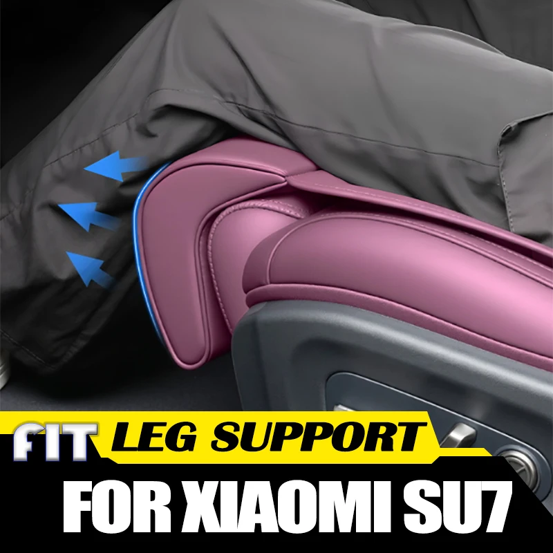 

Подушка для автомобильного сиденья, подходит для Xiaomi SU7 2024 2025, дышащая удлиненная подушка для сиденья для водителя и пассажира, аксессуары
