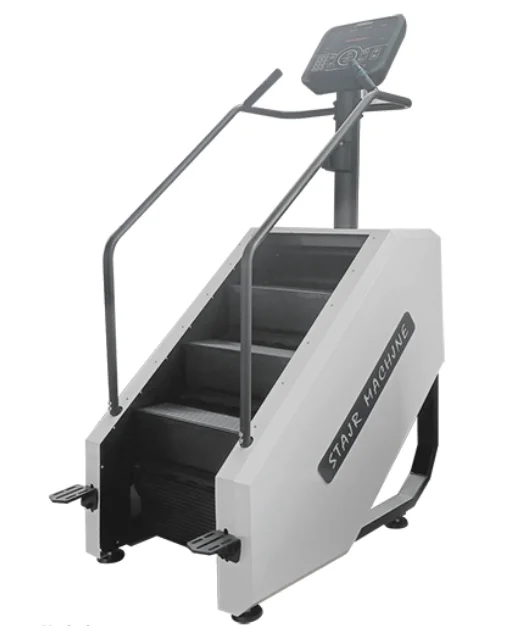 

【Hot】NEW Gym Fitness Popular Customized Logo Led Screen Stairs Climbing Machine Stairs Climber