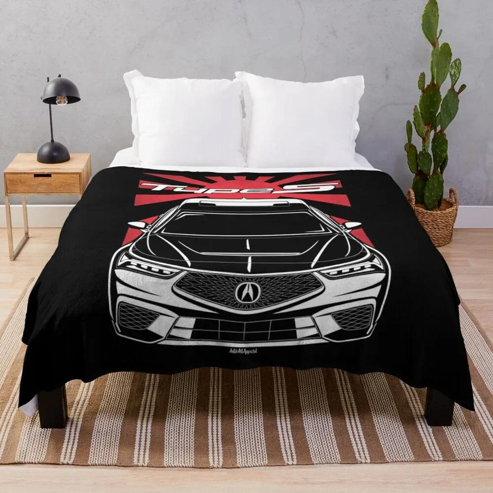 Integra Type S 2023-2024 Throw Blanket Picnic Blankets For Bed for winter Blankets