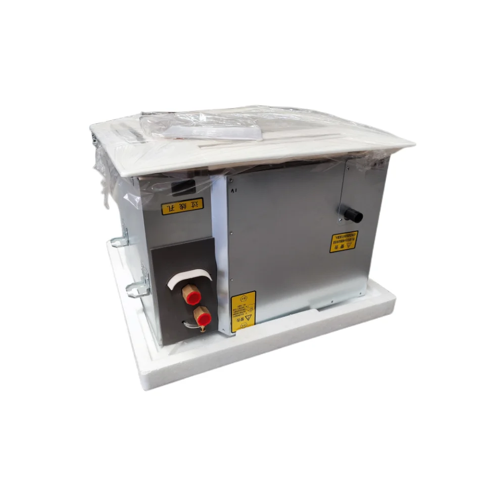 200~1400cfm 6000~43000Btu Cooling Capacity Cool and Heat Water air FCU Chilled Water Cassette Type Fan Coil Unit Price