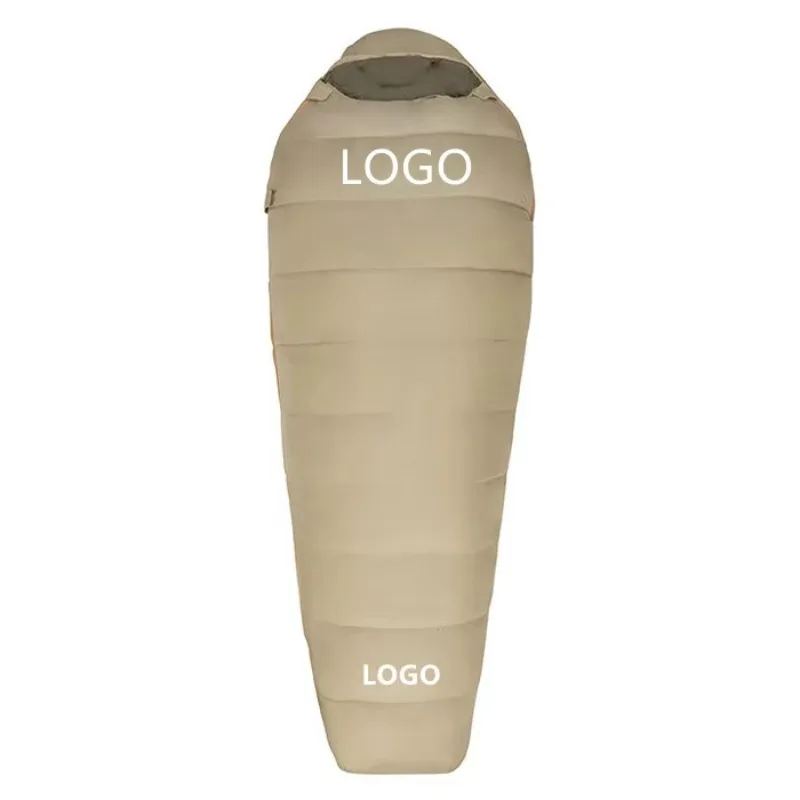 

New Arrivals Backpacking Sleeping Bag Mummy Outdoor 400T 20D Nylon Camping Cold Weather Emergency Mylar Mummy Sleeping Bag