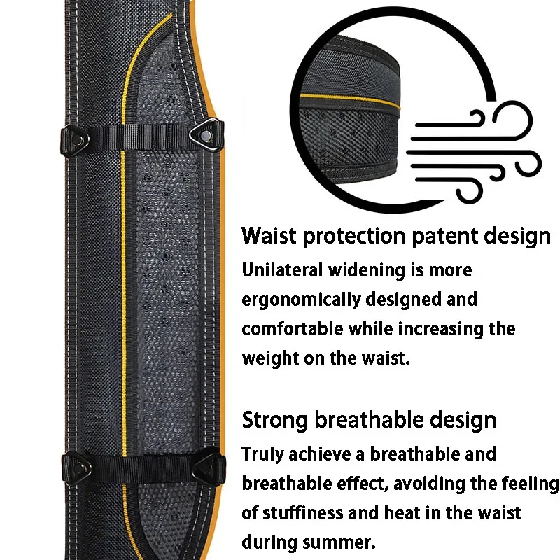 Multifunction Tool Bag Quick Hanging Belts Heavy-duty Tools Storage Waist Belts Outdoor Work Portable Tool Organizer Accessories