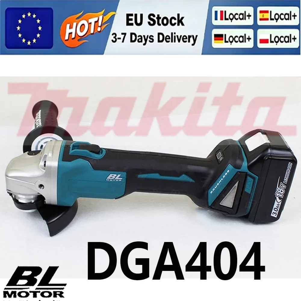 für Makita 125mm M14 Bürstenloser Winkelschleifer Schneidemaschine Kabelloser Elektrischer Winkelschleifer Elektrowerkzeuge für Makita-Akkupins