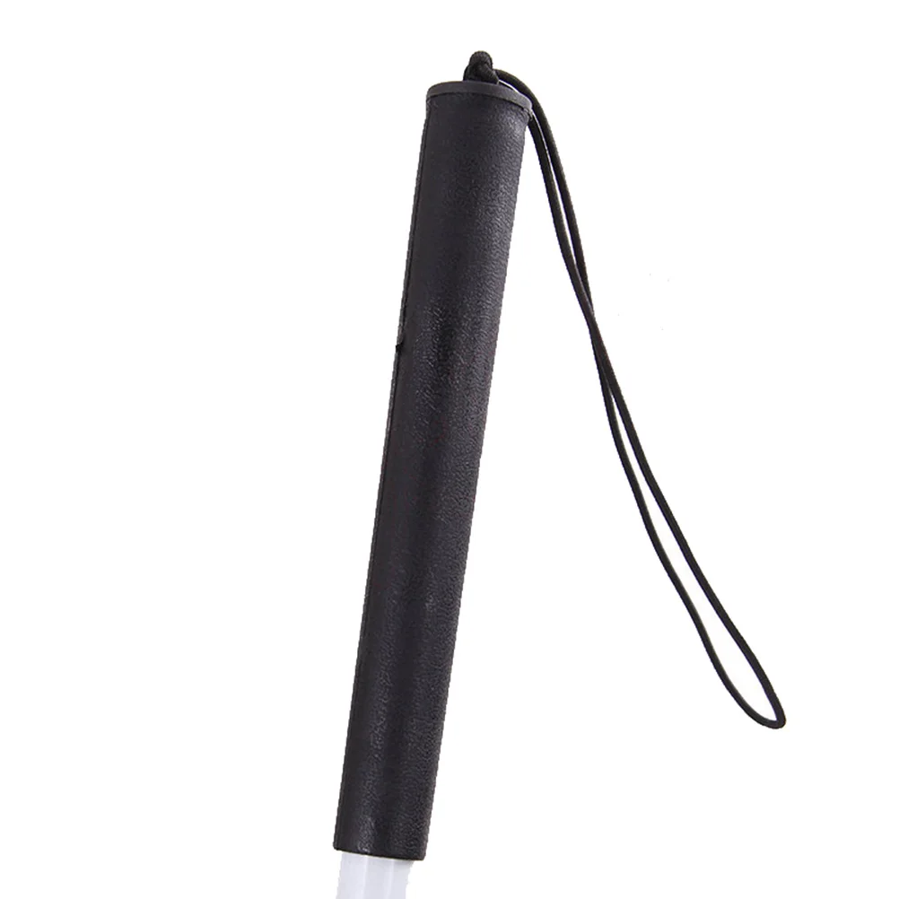 

Foldable Blind Cane 124cm Extended 33cm Folded Aluminum Walking Stick Vision Impaired Reflective Portable Storage