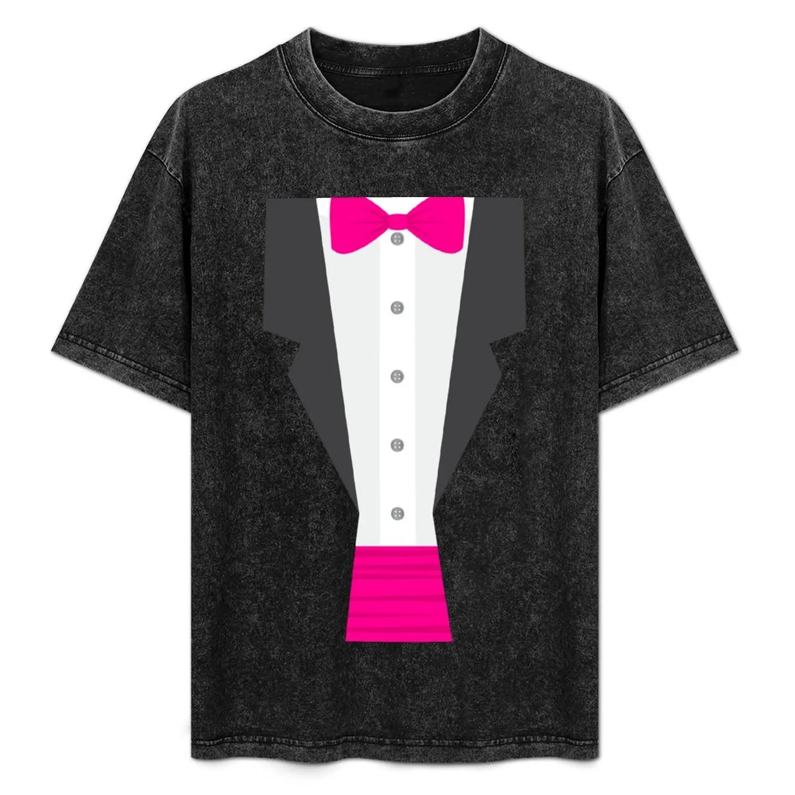 

pink tux tuxedo T-Shirt designer shirts vintage clothes oversized t shirt shirts graphic tee men