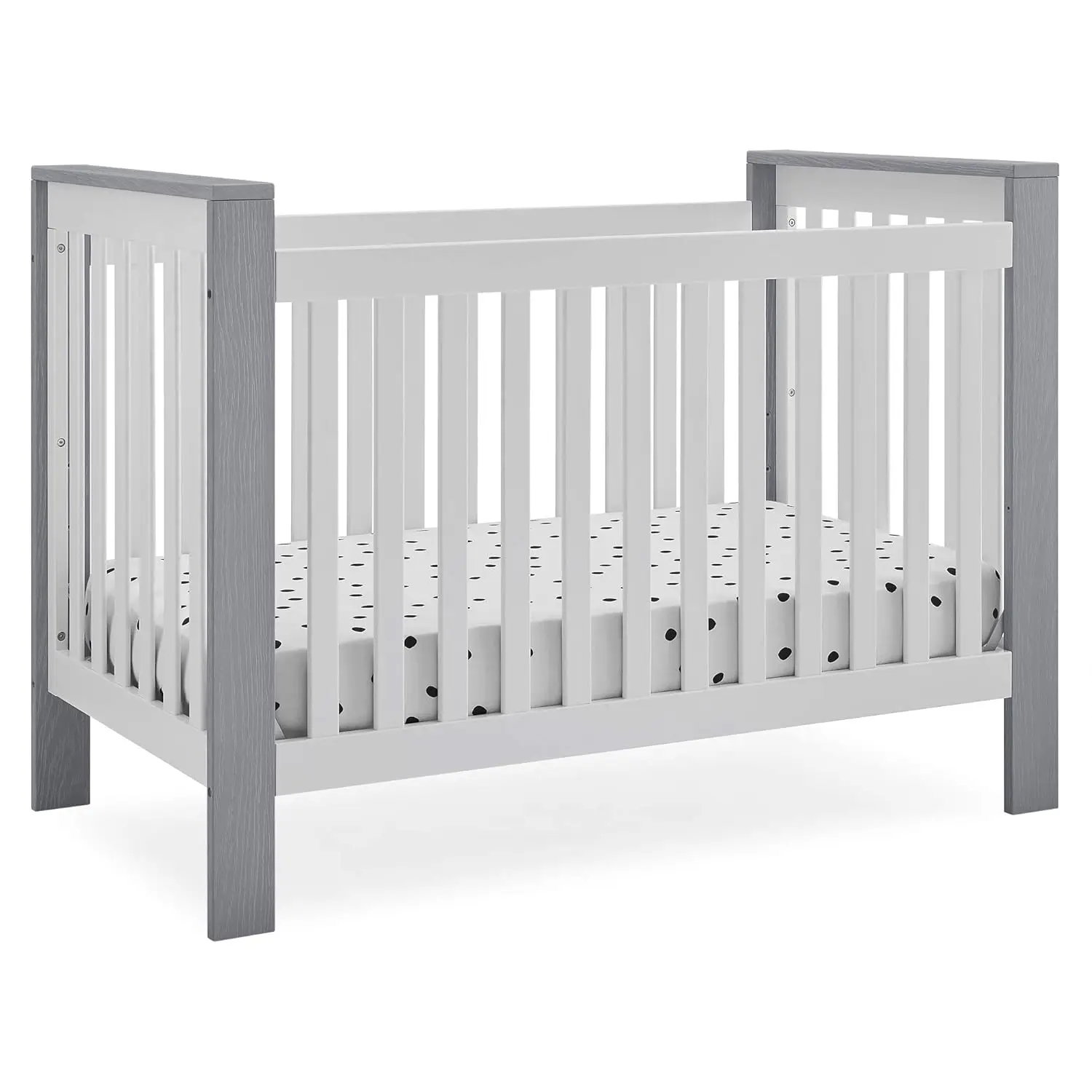 

Children Miles 4-in-1 Convertible Crib, Bianca White/Textured Cloud