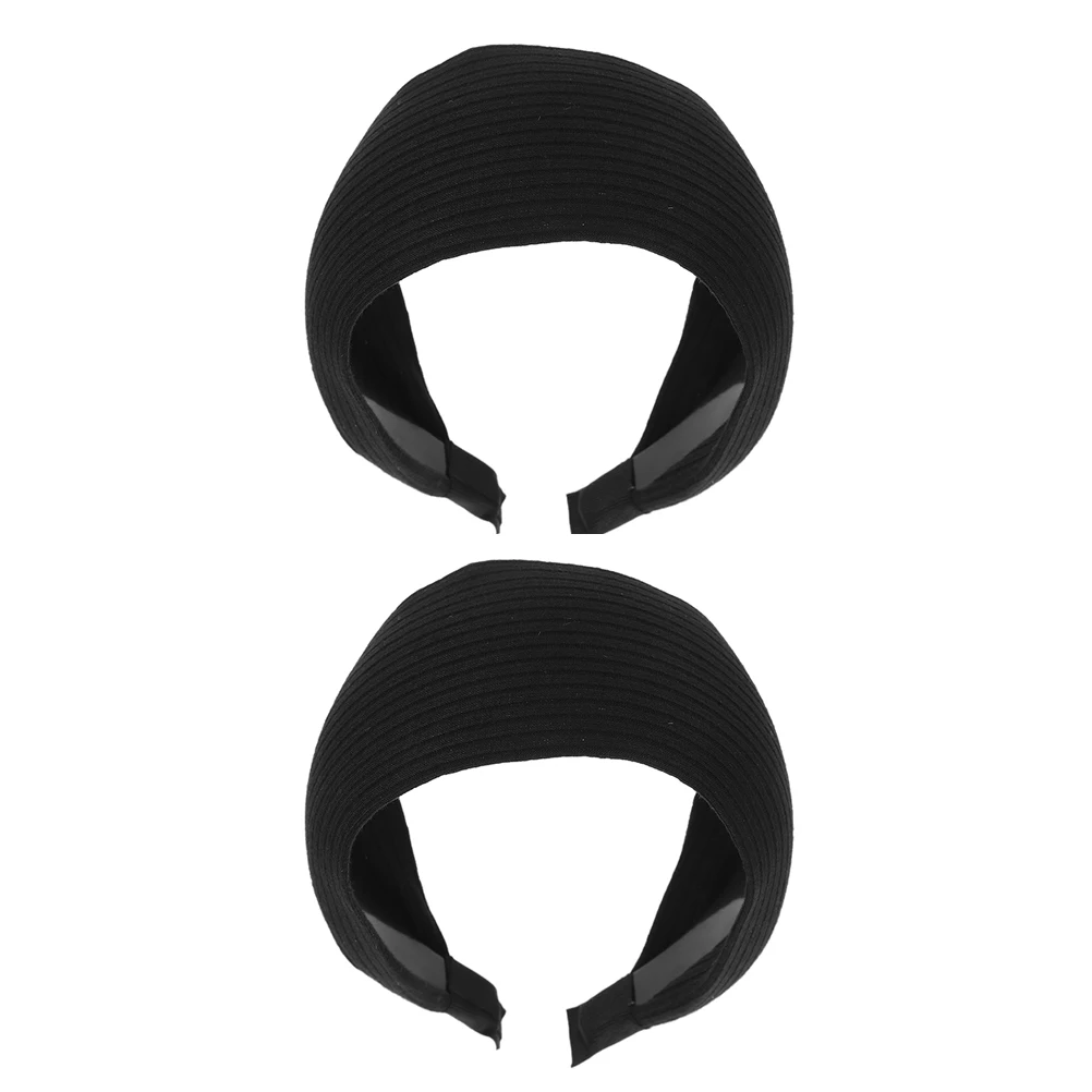 

2pcs Anti-Slip Hairband for Women Wide Headbands Comfortable Stripe Non-Slip Headbands Fashion Hair Accessories Adult