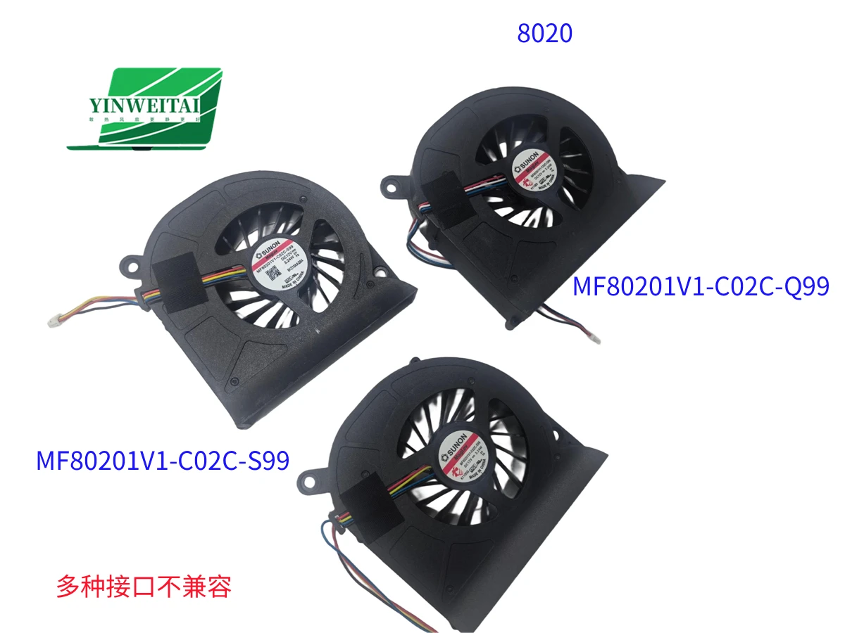 

CPU COOLING cooler FAN for MF80201V1-C02C-Q99 MF80201V1-C02C-S99