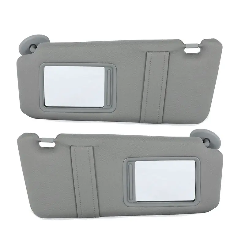 

Powerful Gray Car Sun Visor Shade Pair Left & Right Side W/O Sunroof Sun Visor Shade For Toyota Camry 2007-2011