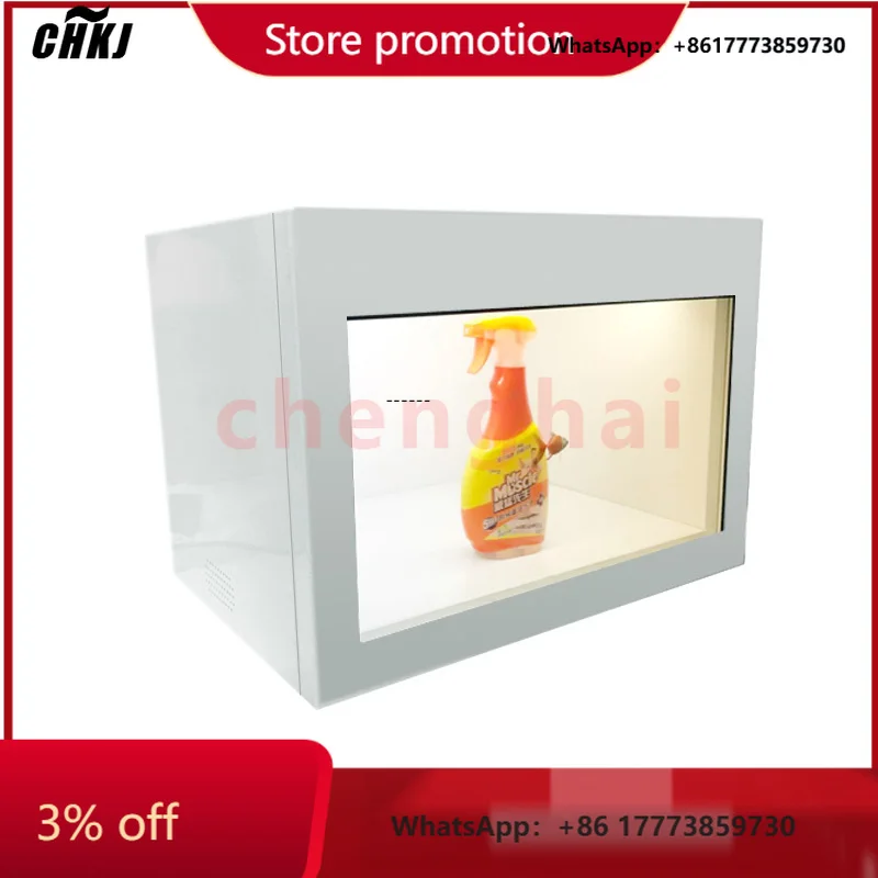 

CHKJ-2025NEW3D Hologram Equipment Lcd Touch Screen 21.5inch Transparent showcase