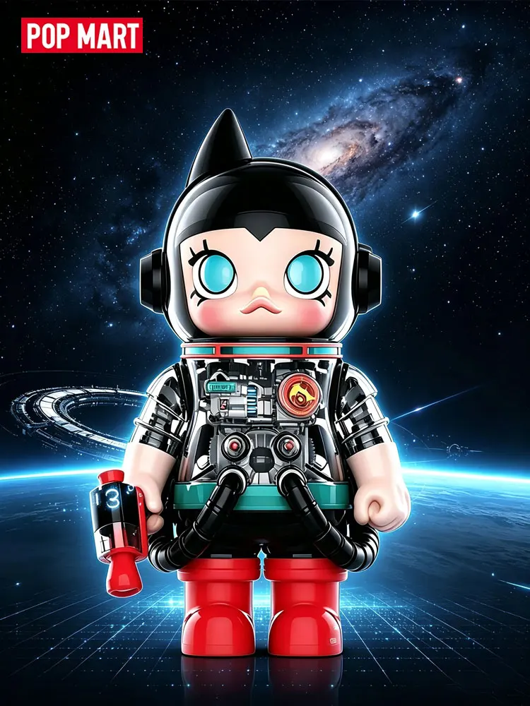 POPMART MEGA SPACE MOLLY 400% ASTRO BOY Series Genuine Blind Box Toys Mystery Box Guess Bag Cute Doll Anime Action Figure Gift